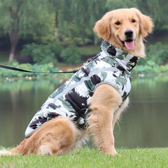 Pet Windproof Clothes Warm Dog Cotton Coat Jacket
