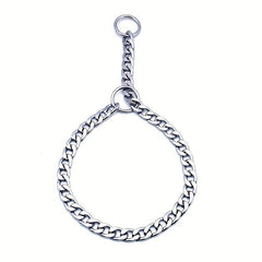 Stainless Steel Dog Collar for Training & Walking - Puppy