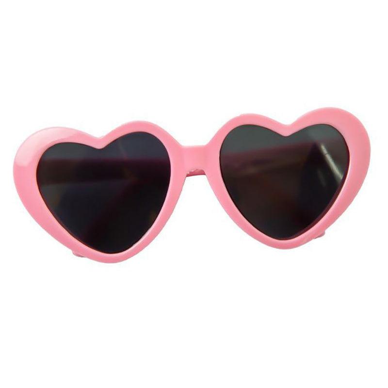 Pet Heart Glasses Photo Props for Dogs and Cats