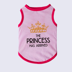 Princess Has Arrived Dog Vest Tank Top Tee