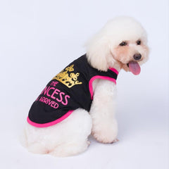 Princess Has Arrived Dog Vest Tank Top Tee