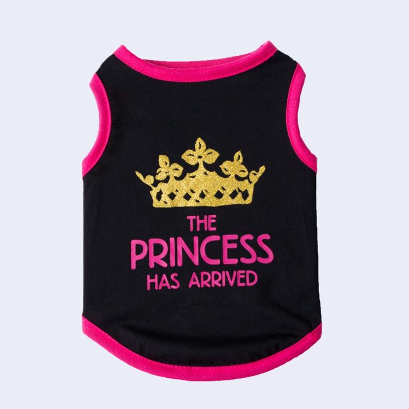 Princess Has Arrived Dog Vest Tank Top Tee