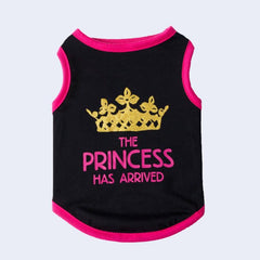 Princess Has Arrived Dog Vest Tank Top Tee