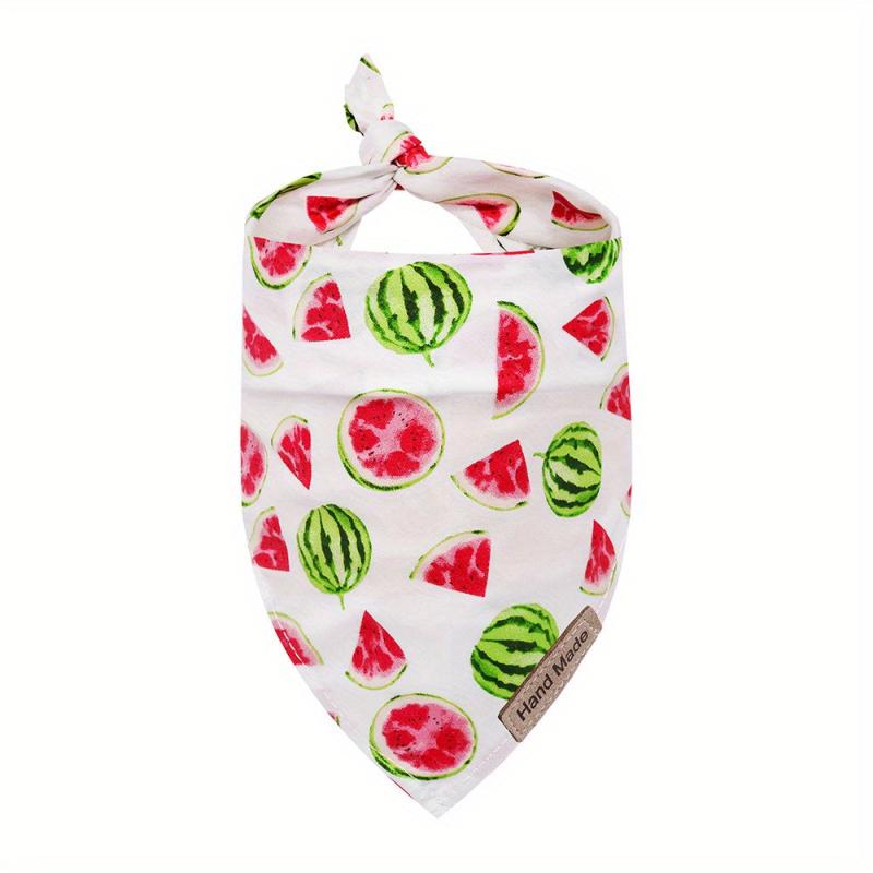 Flower Pet Triangle Towel for Dogs and Cats