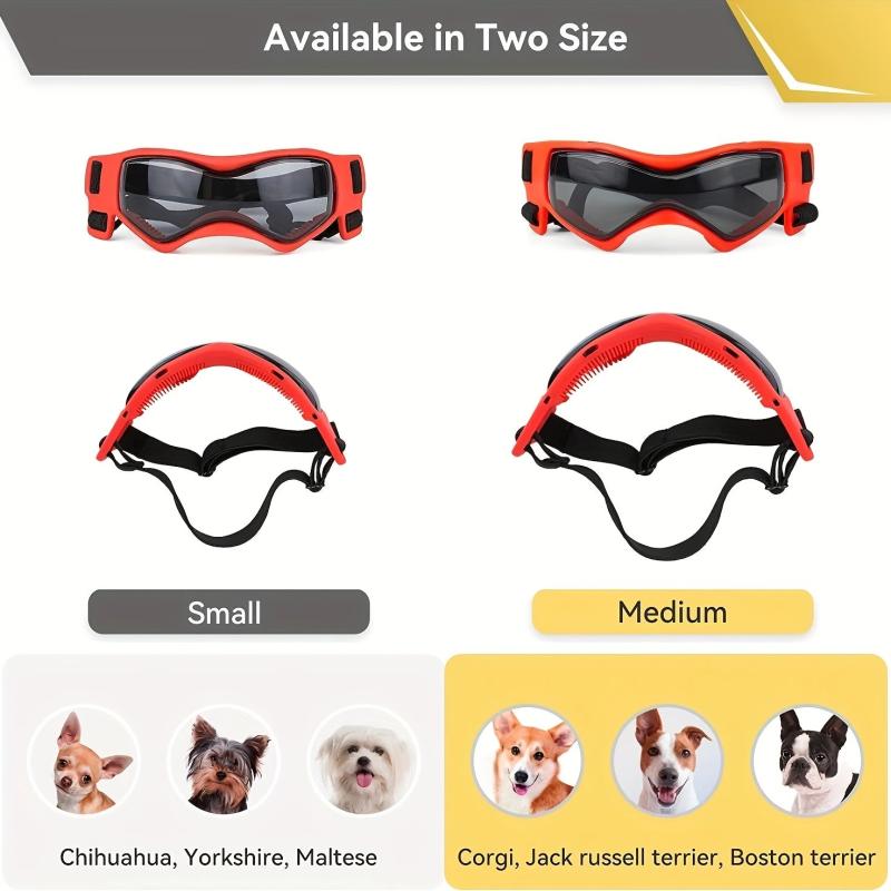 UV Protection Dog Goggles for Small Pets