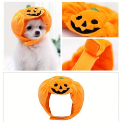 Pumpkin Shaped Cat Hat Warm Pet Costume For Dog & Cat