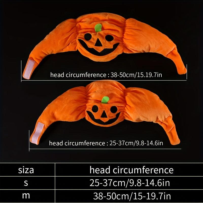 Pumpkin Shaped Cat Hat Warm Pet Costume For Dog & Cat