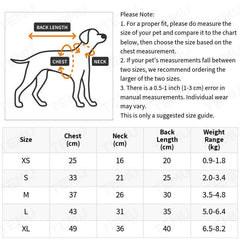 Soft Dog Sweatshirt for Small to Medium Dogs