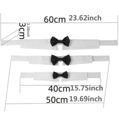 Pet Bow Tie Collar For Small Medium Dogs