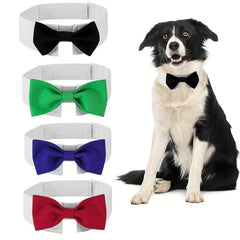 Pet Bow Tie Collar For Small Medium Dogs