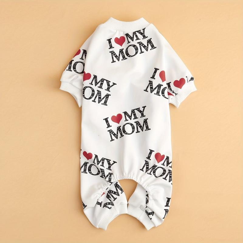 Summer Pet Clothes Dog Jumpsuit Cat Pajamas For Small Medium Large Dog