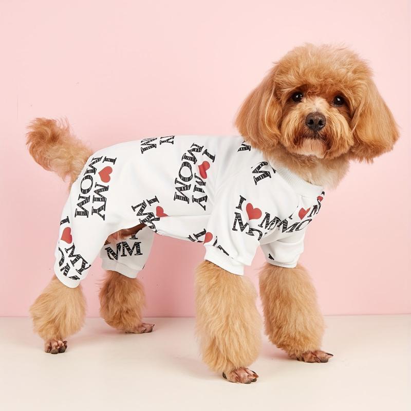 Summer Pet Clothes Dog Jumpsuit Cat Pajamas For Small Medium Large Dog