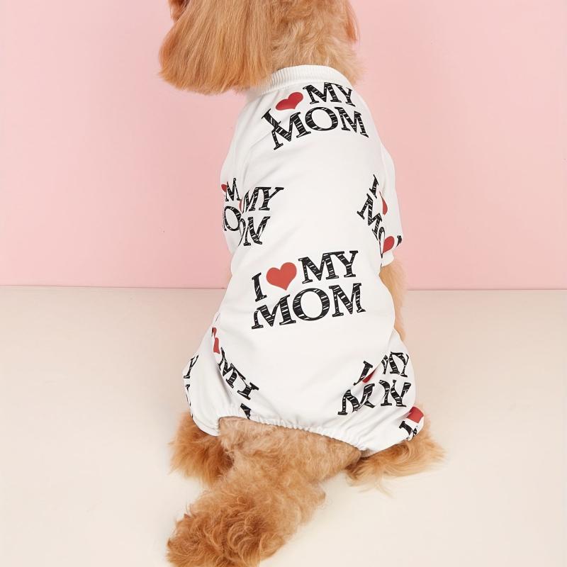 Summer Pet Clothes Dog Jumpsuit Cat Pajamas For Small Medium Large Dog