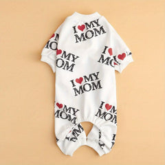 Summer Pet Clothes Dog Jumpsuit Cat Pajamas For Small Medium Large Dog