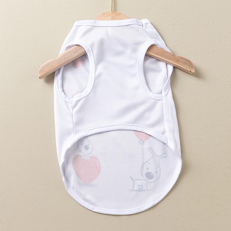 Letter Printed Dog Vest for Summer - Pet Costume for Dogs and Cats