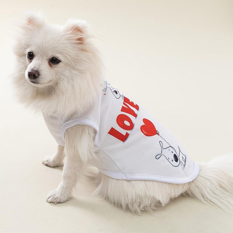 Letter Printed Dog Vest for Summer - Pet Costume for Dogs and Cats