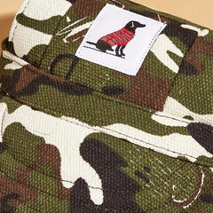 Stylish Camo Baseball Cap for Your Dog