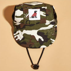 Stylish Camo Baseball Cap for Your Dog