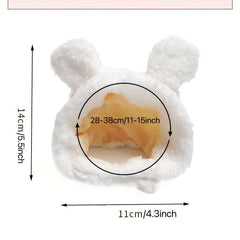 Holiday Pet Costumes Bear Ears Small Hat Funny Headdress