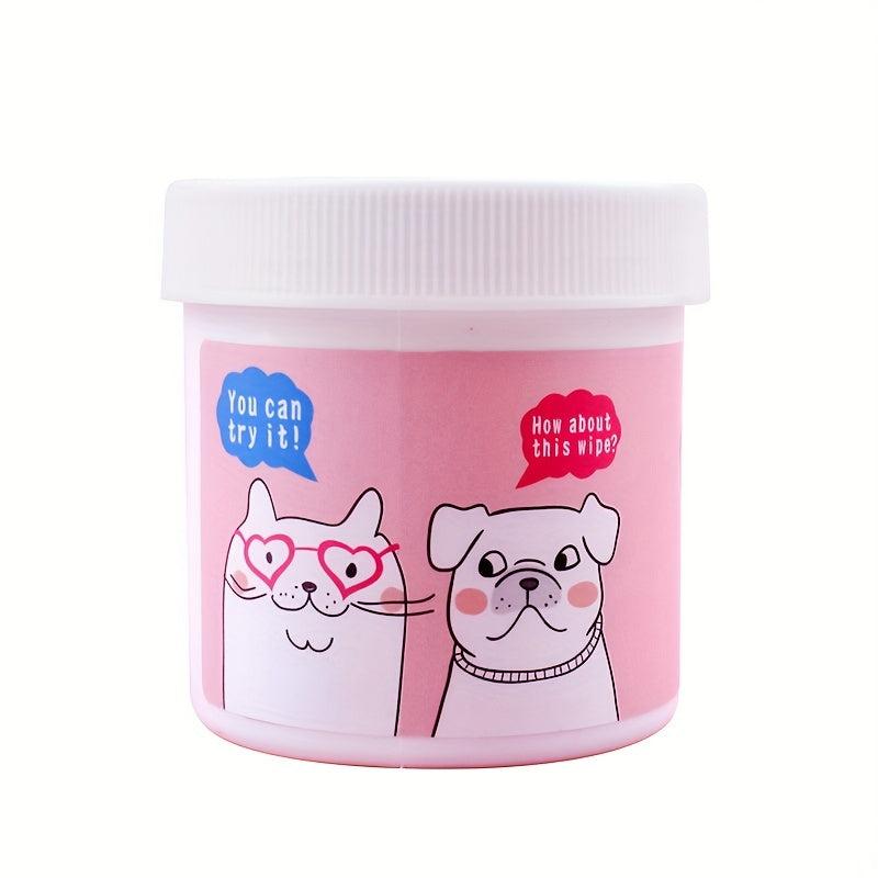120pcs Pet Eye Wipes Dog Cat Eye Cleaning Tear Stain Remover Pads