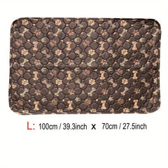 Washable Reusable Pet Pee Pads for Dogs Cats Waterproof Non Slip Button Training