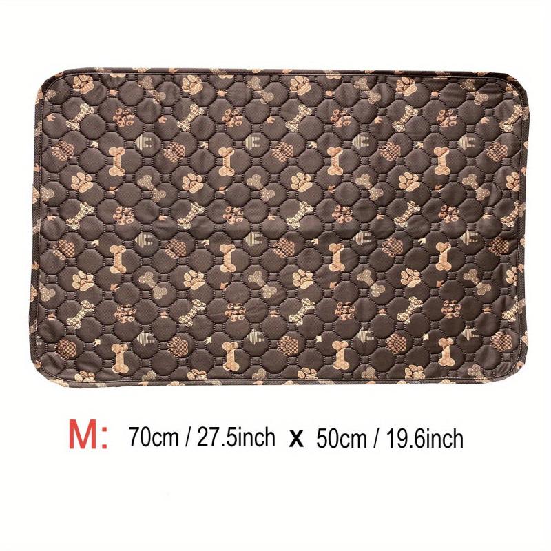 Washable Reusable Pet Pee Pads for Dogs Cats Waterproof Non Slip Button Training