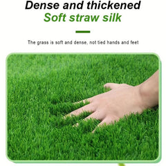 Dog Grass Pad Mat Outdoor Training Washable Breathable
