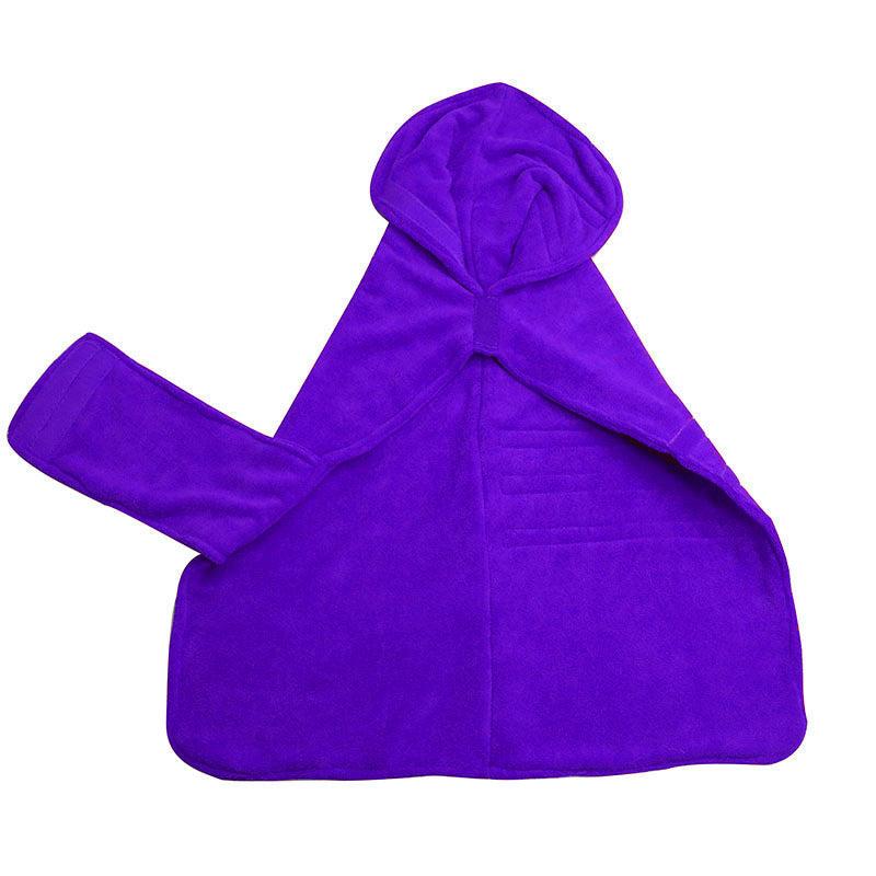 Soft Coral Fleece Pet Towels Quick Drying Bathrobe for Dogs Cats