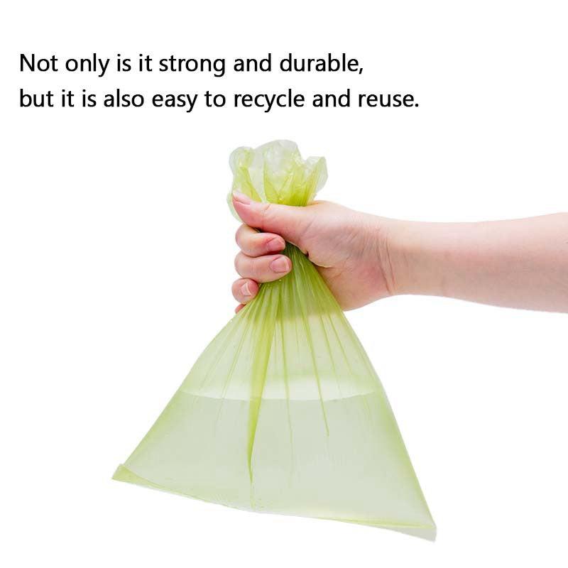 8 Rolls 120pcs Dog Poop Bags Disposable Leak Proof Pet Waste Bags Scented Refill