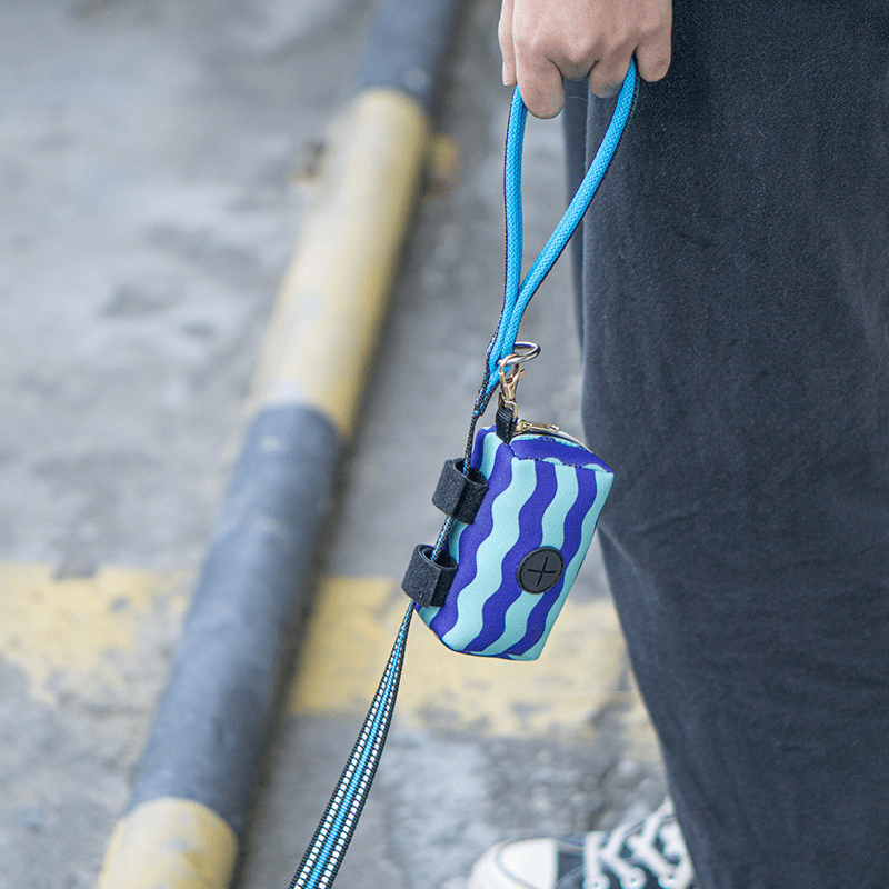 Portable Dog Poop Bag Holder Dispenser for Waste and Cleaning