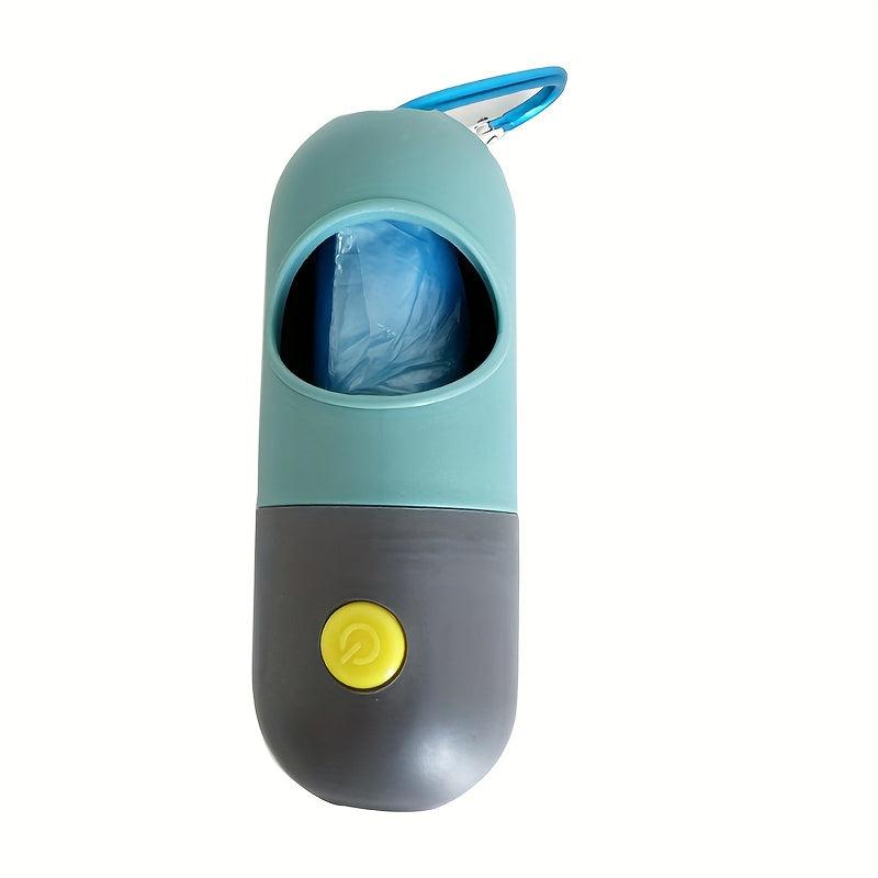 Multifunctional Dog Poop Bag Holder With LED Light