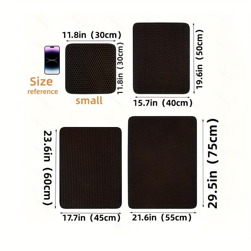 Waterproof Cat Litter Mat Easy To Clean Non Slip Cat Mat