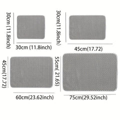 Waterproof Cat Litter Mat Easy To Clean Non Slip Cat Mat