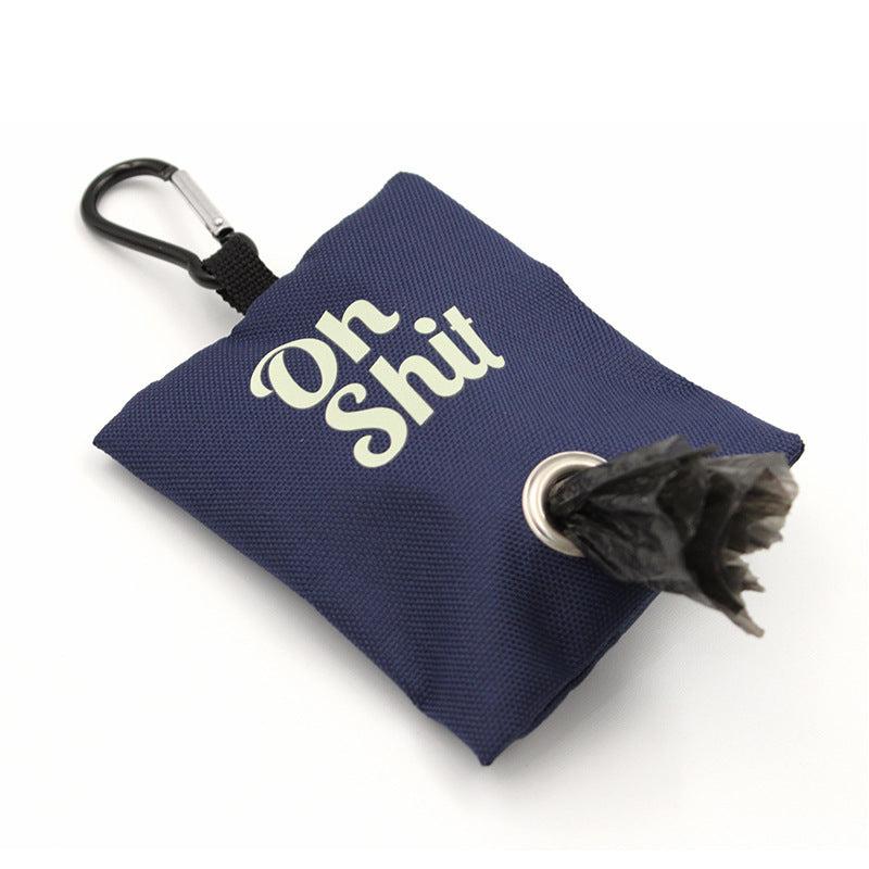 Dog Poop Bag Holder with Clip for Outdoor Walking