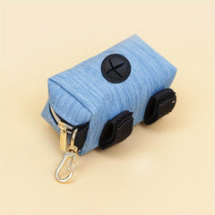 Dog Poop Bag Dispenser with Metal Buckle - Easy Waste Bag Dispensing