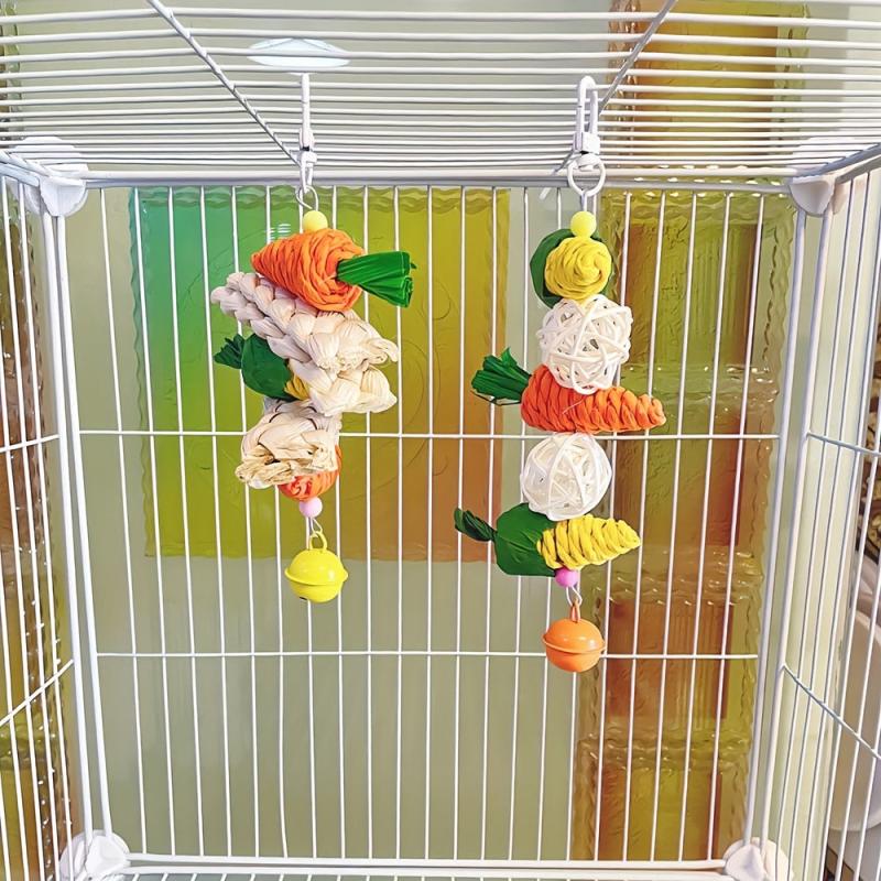 Parrot Carrot Chewing Toys for Endless Fun
