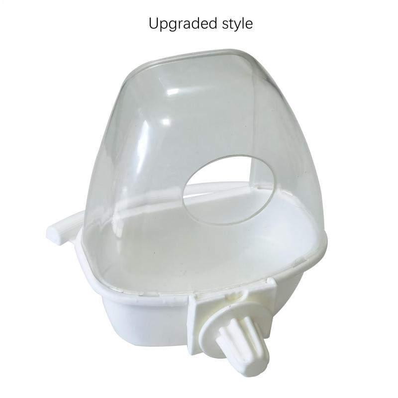 Hanging Bird Feeder & Water Bowl for Parrots - Durable Pet Cage Food Container
