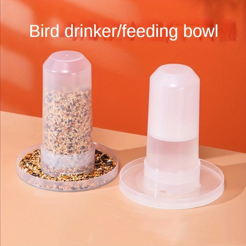 Automatic Bird Feeder & Water Dispenser for Parrots & Chickens