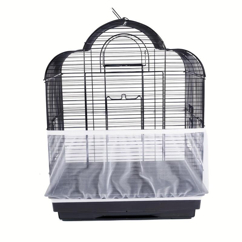 Bird Cage Cover Seed Catcher Mesh Round Square Cage
