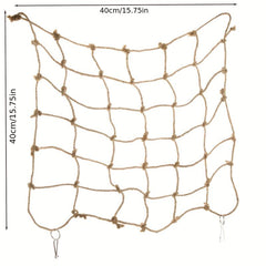 Parrot Climbing Net Swing Play Rope Ladder Chew Toy For Birdcage