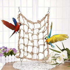 Parrot Climbing Net Swing Play Rope Ladder Chew Toy For Birdcage