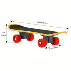 Mini Parrot Skateboard Training Toy for Budgies Parakeet
