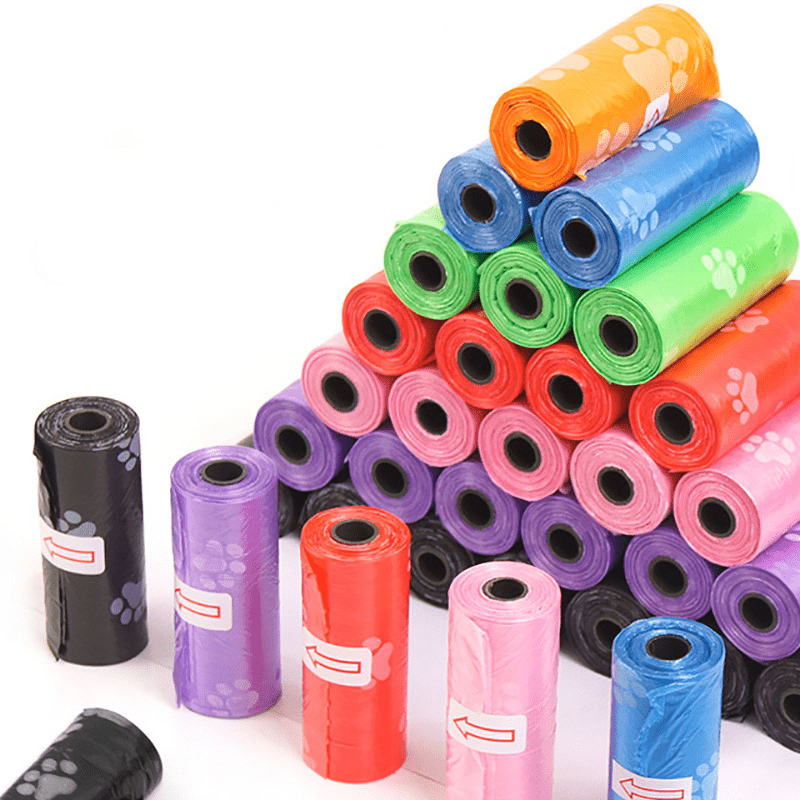 12 Dog Poop Bags for Outdoor Walks and Travel