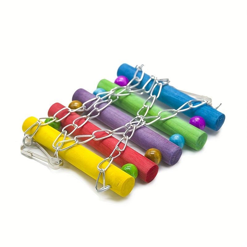 Small Parrot Swing Parrot Chew Toys Hanging Bridge Swing Toy Bird Hammock