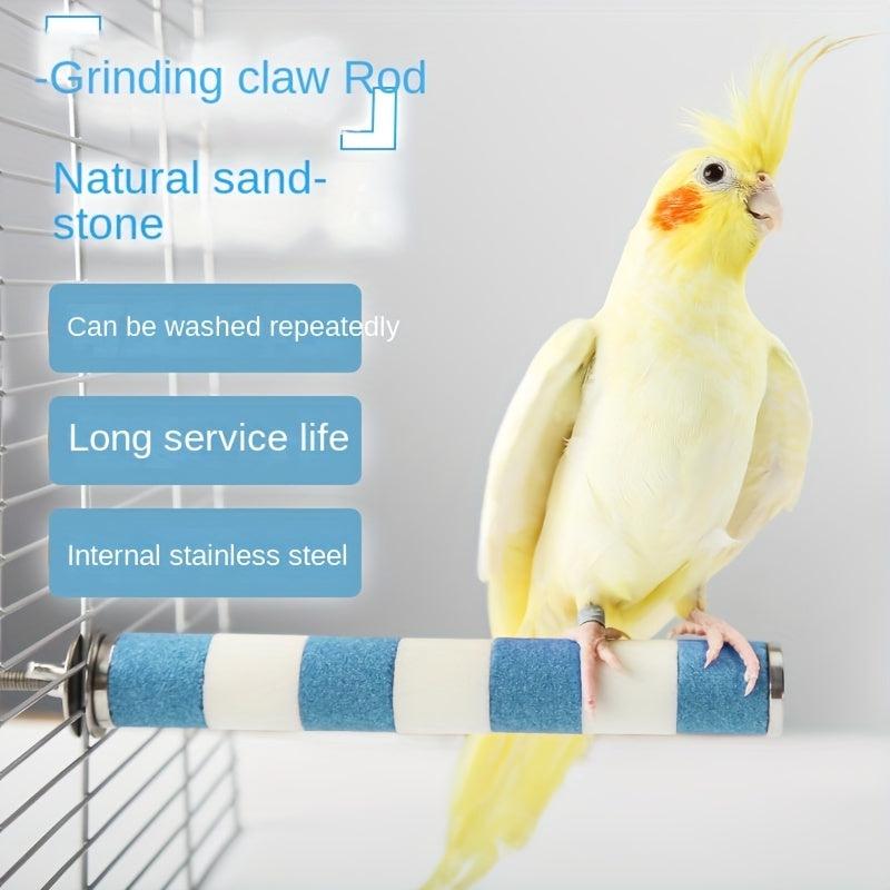 Bird Paw Grinding Stick for Parrot and Cockatiel Cage