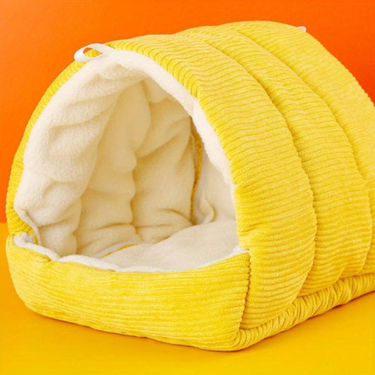 Small Parrot House Bed for Winter Warmth