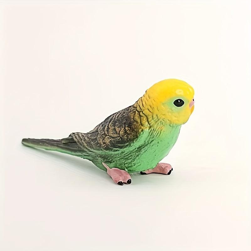 Parrot Model Garden Decor Ornament Simulated Bird Landscape