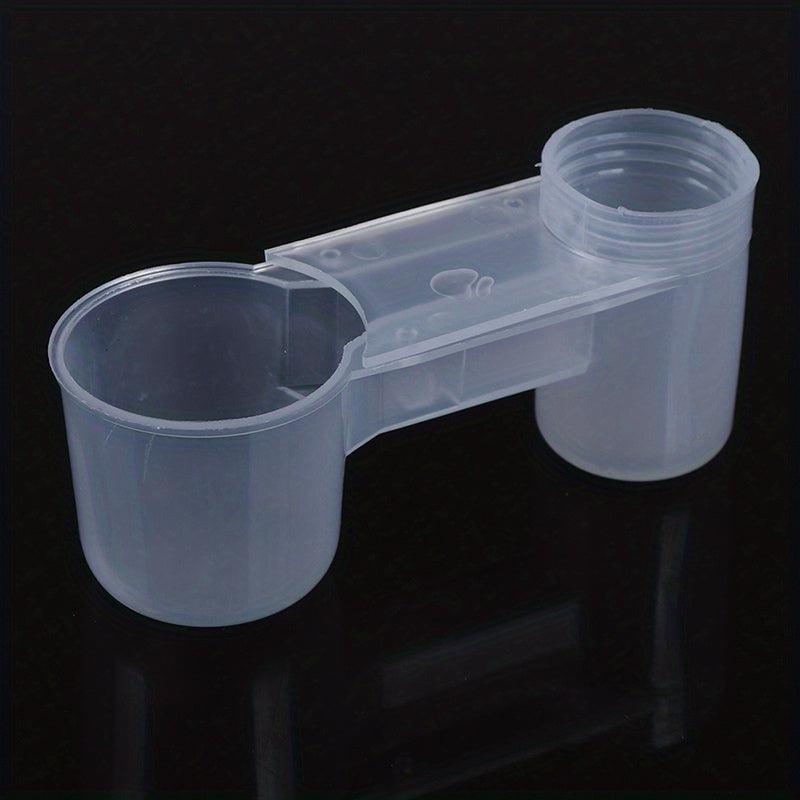 Durable Plastic Water Bottle Cup for Hydrating Your Pet Bird