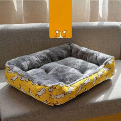 Warm Dog Bed Sofa Mats Winter Dog Nest Four Seasons Universal Dog Cushion