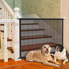 Pet Gate Safety Fence Mesh Isolation No Drilling